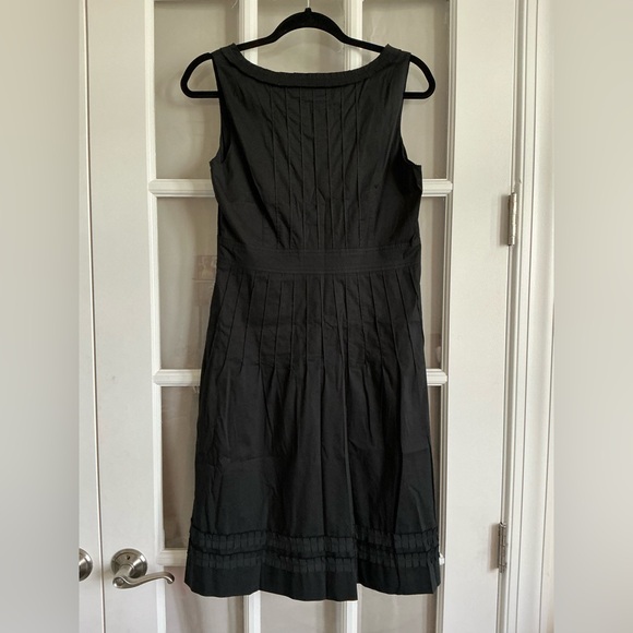 Tory Burch Black Pleated A-Line Dress – Size 8 | Cotton Blend - Picture 5 of 11